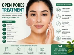 Open Pores Treatment: Easy Ways to Get Smooth & Healthy Skin | Dermaheal