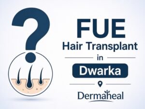 FUE Hair Transplant in Dwarka | Dermaheal