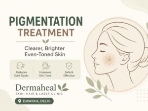 Best Treatment for Pigmentation in Dwarka: What Actually Works? – Dermaheal