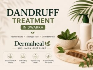 Dandruff Treatment in Dwarka: What Actually Helps? – Dermaheal