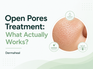 What Causes Open Pores on the Face? Dermatologist-Approved Treatments That Actually Work | Dermaheal